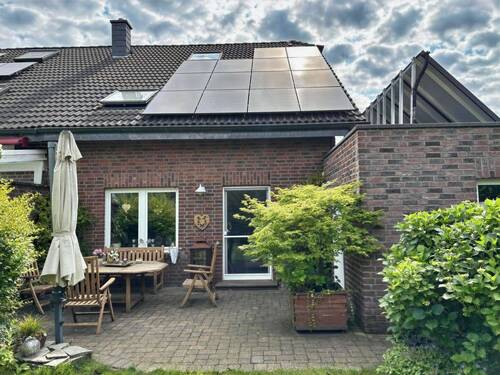 Gartenansicht - 4 Zimmer Doppelhaushälfte in Geldern