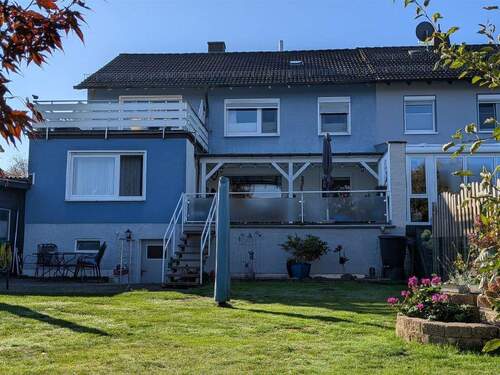 Gartenansicht - 5 Zimmer Doppelhaushälfte zum Kaufen in Korbach