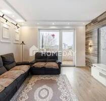 Charmante Etagenwohnung mit Westloggia und Süd-West-Wohnzimmer - Bremen Kirchhuchting