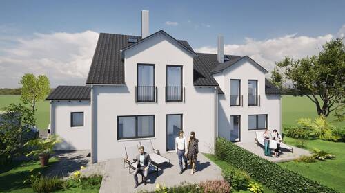 Vis 3 - 4 Zimmer Doppelhaushälfte in Coburg
