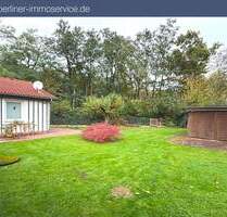 Leben auf einer Ebene - Ihr Zuhause mit Waldblick und viel Platz (ca. 48 m² Anbau möglich) - Erkner