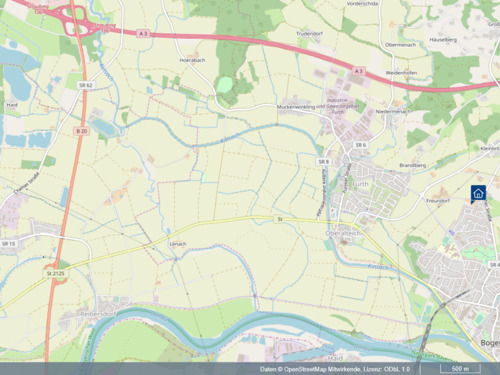 Bild aus Kartenansicht - 4 Zimmer Doppelhaushälfte zum Kaufen in Bogen