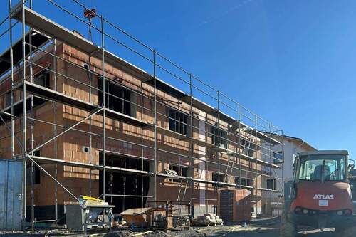 Baufortschritt 2 - 4 Zimmer Doppelhaushälfte in Bogen