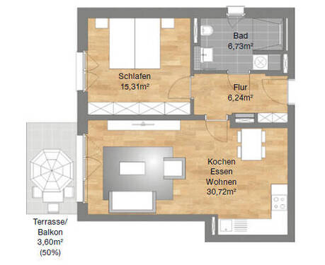 Wohnung-Nr. 17 - 