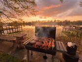 Grill am See - Haus am See - Große Terrasse - Bootssteeg