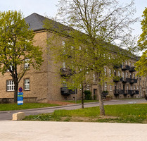 Frei ab sofort Behindertengerechte 2 - Zimmer-Wohnung im 1. Obergeschoss mit Aufzug Einbauküche Balkon - Bitburg