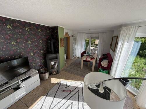 Wohnzimmer mit Kamin - 