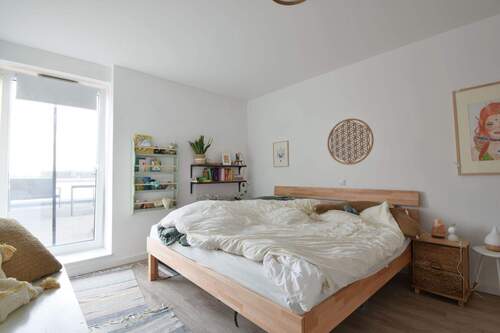 Helles Schlafzimmer - Etagenwohnung mit 106,00 m&sup2; in Reinbek zur Miete