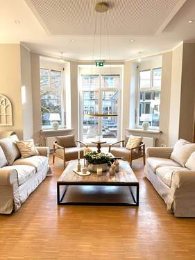 Gemeinschaftliche Bibliothek mit Zugang zum Gemeinschaftsgarten - Etagenwohnung mit 51,00 m&sup2; in Hildesheim zur Miete