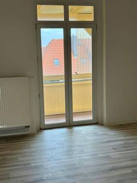 Blick zum Balkon - 