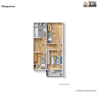 Obergeschoss - 