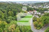 Luftbild - Seltene Gelegenheit: Baugrundstücke mit ca. 1.000 m² ohne Bauzwang in städtischer Waldrandlage