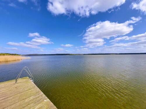 Steg mit Badeleiter - 