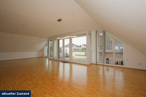 aktueller Zustand Wohnen/Essen - 4 Zimmer Etagenwohnung zum Kaufen in Monheim am Rhein