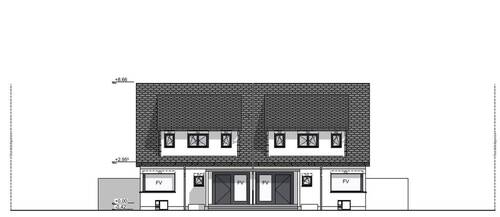 Vorderansicht Planung - 