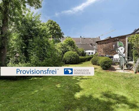 Garten - Ratingen-Süd: Charmantes Zweifamilienhaus inkl.einzigartigem Künstleratelier