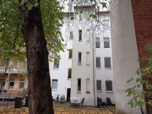 Ansicht Hofseite - Etagenwohnung mit 153,20 m² in Erfurt zum Kaufen