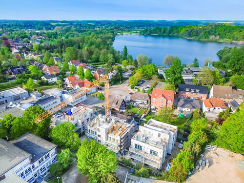 Luftbildaufnahme 1 - Gewerbeobjekt (Büro, Produktion, Verkauf) in Eutin