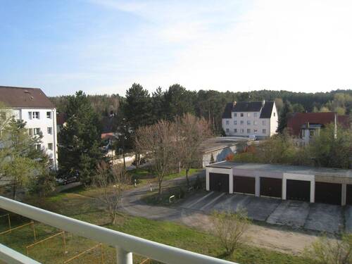 Blick vom Balkon.JPG - 3 Zimmer Etagenwohnung in Kemberg