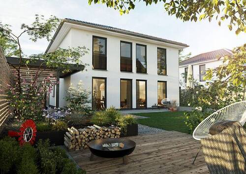 SV145 - Gartenansicht - 5 Zimmer Einfamilienhaus zum Kaufen in Apolda