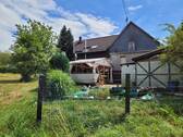 Garten mit Gartenhaus - 