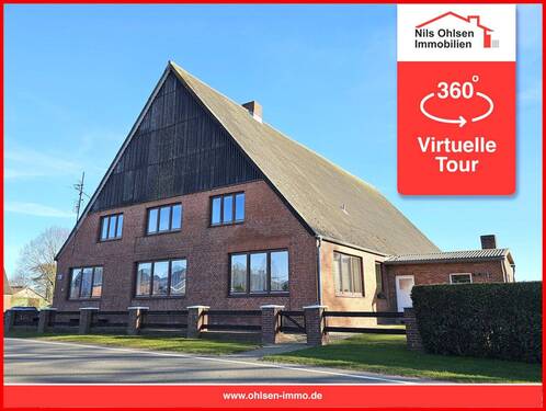 Titelbild - Ehemaliges Wohn- und Wirtschaftsgebäude mit Schuppen und kleiner Weide