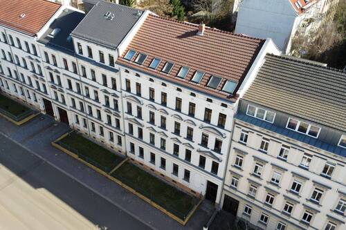 Gebäudeansicht - 2 Zimmer Etagenwohnung in Leipzig