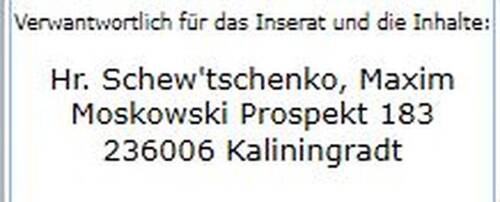 VERWANTWORTLICHERERSTELLER - 