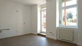Blick in die Küche - Etagenwohnung mit 87,00 m&sup2; in Riesa zur Miete