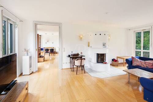 Wohnzimmer II - Einfamilienhaus mit 233,70 m² in Gauting zum Kaufen