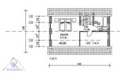 genehmigte Planung Dachgeschoss - 