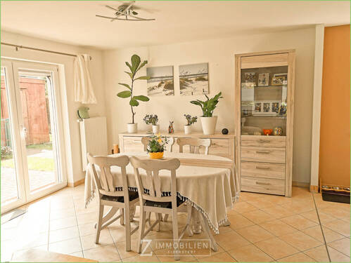 Essbereich mit Terrassenzugang - 