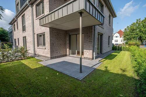 Terasse/Garten - 2 Zimmer Etagenwohnung zur Miete in Oldenburg
