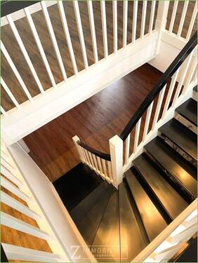 Massive Holztreppe vom Tischler - 