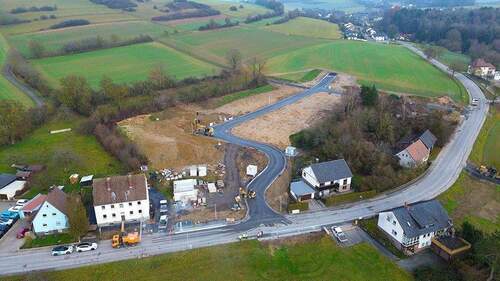Drohnenaufnahme 3 - Grundstück in Rödental zum Kaufen