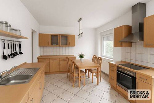 Küche - 3 Zimmer Einfamilienhaus in Thalheim