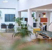 FLEX DESK 2,5T pWoche im Mathildenhof: CoWorking mit Atrium, Terrasse & Küche - Essen Rüttenscheid