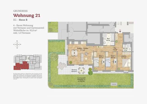 Wohnung 21 - 