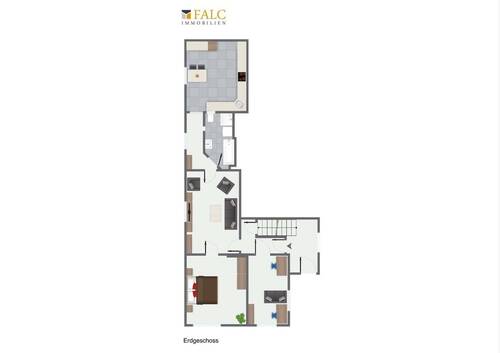 Erdgeschoss Haupthaus - 
