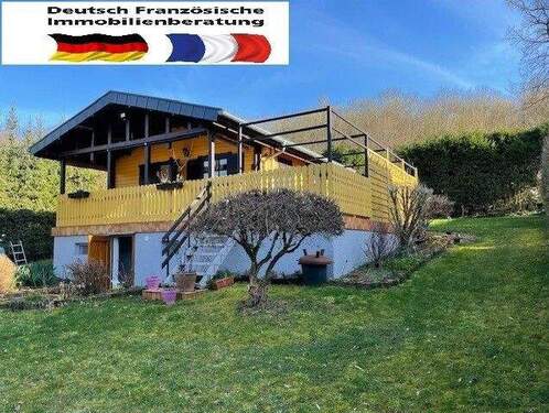 Ansicht - Schönes Chalet mit direktem Seeblick in Puttelange aux Lacs