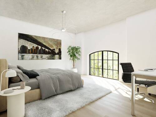 Visualisierung Schlafen.jpg - Etagenwohnung in Borna zum Kaufen