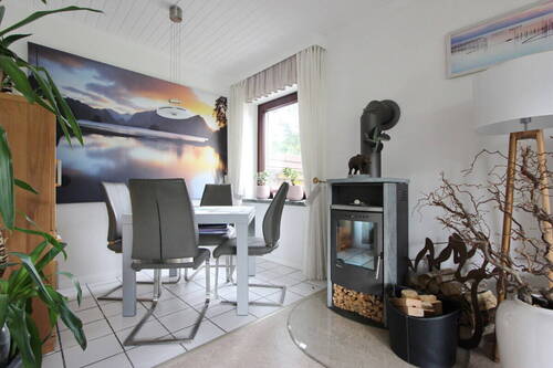 Essbereich mit Kamin - 