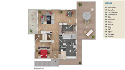 Erdgeschoss - Einfamilienhaus mit 200,00 m² in Coburg zum Kaufen