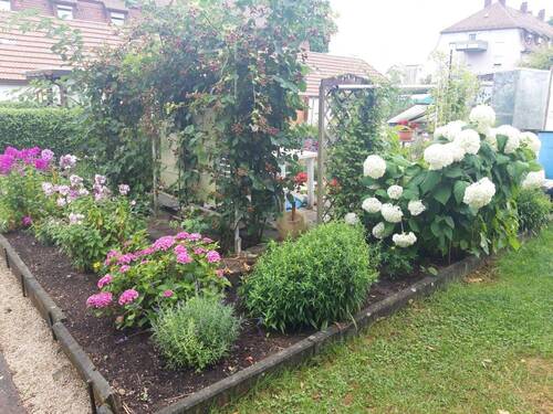 Gartengrundstück - VB - Helle Dachgeschoßwohnung mit Stellplatz und Gartenanteil