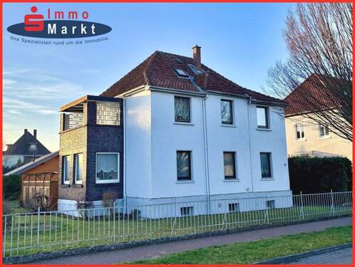 Titelbild - Freistehendes Zweifamilienhaus in Minden-Dankersen!
