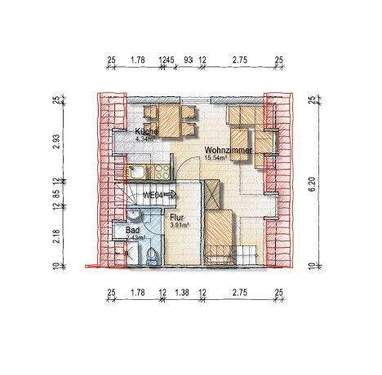 DG Maisonette Apartment Anbau - 