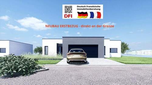 1 - ERSTBEZUG - Neubau eines Einfamilienhauses - direkt an der Grenze