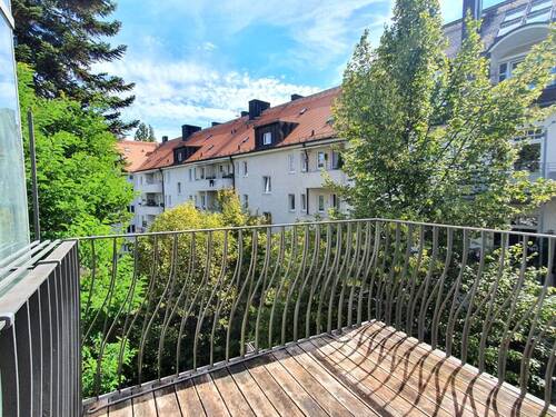 quadratischer Sonnenbalkon - 