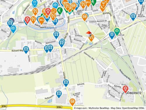 Geolyzer Kartenausschnitt - Büro zur Miete in Delitzsch