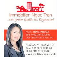 MERZIG -STADT - EINSEITIG ANGEBAUTES GERÄUMIGES EINFAMILIENHAUS MIT VIEL PLATZ - VIER SCHLAFZIMMER, TERRASSE, KLEINEM NATURIDYLL + GROSSE GARAGE